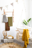 Custom Heirloom Baby Wrap - MUSTARD