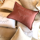 Personalised cushion - CLAY