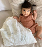 Personalised Linen Santa Sack