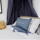 Personalised Cushion -FRENCH BLUE