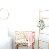 Custom Heirloom Baby Wrap - DESERT BLUSH
