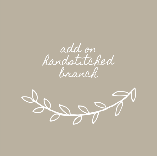 Add on, Handstitched Branch