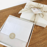 New Baby Swaddle Gift Box- ready to ship