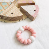 Basic Teether - Pink CLEARANCE