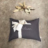 Personalised cushion - BLACK