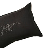 Personalised cushion - BLACK