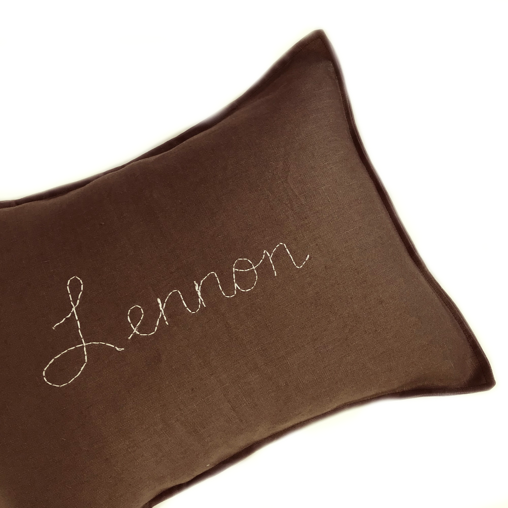 Personalised cushion -COCOA